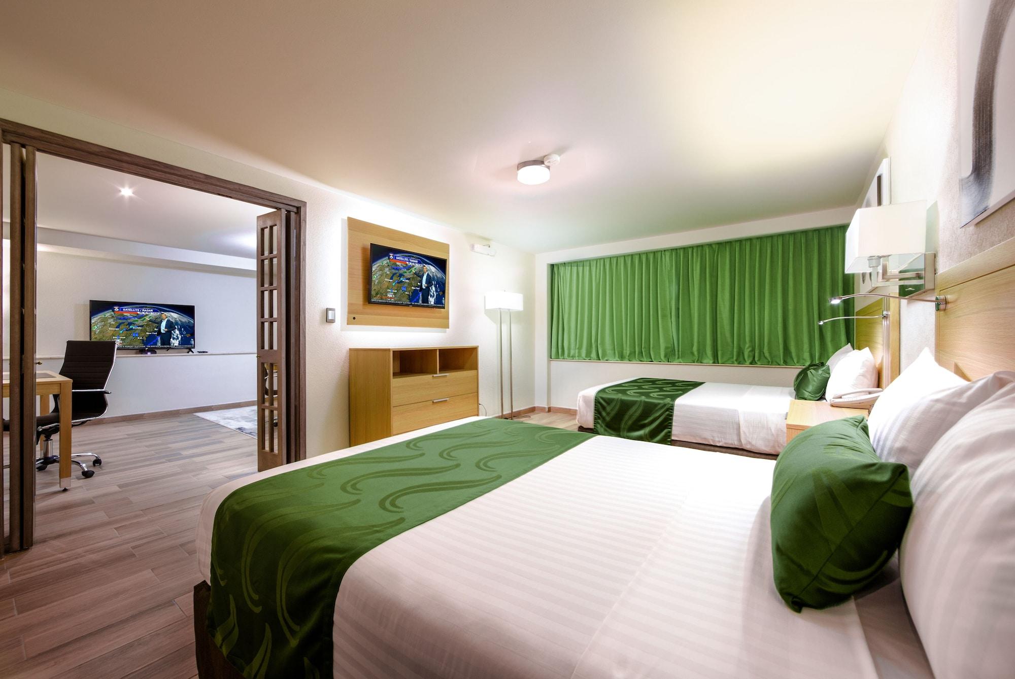 Hotel La Joya Pachuca Extérieur photo A typical hotel room